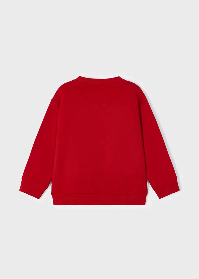 4420- Pullover for boy - Red