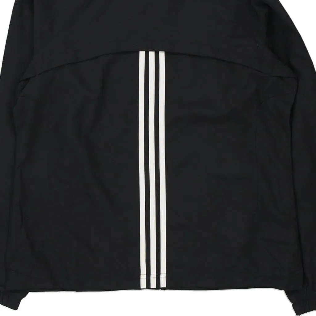 Adidas Track Jacket - Large Black Polyester