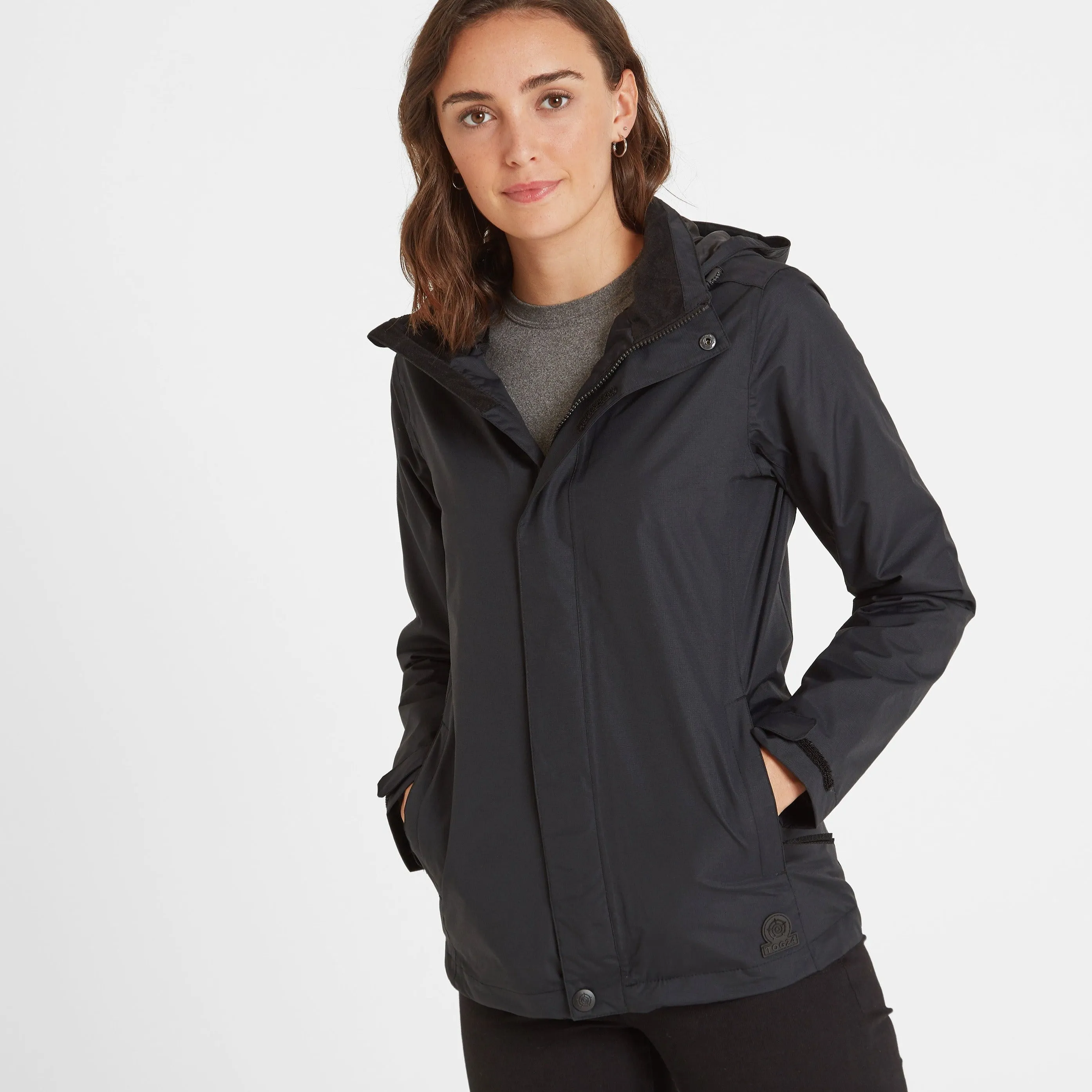 Airton Womens Waterproof Jacket - Black