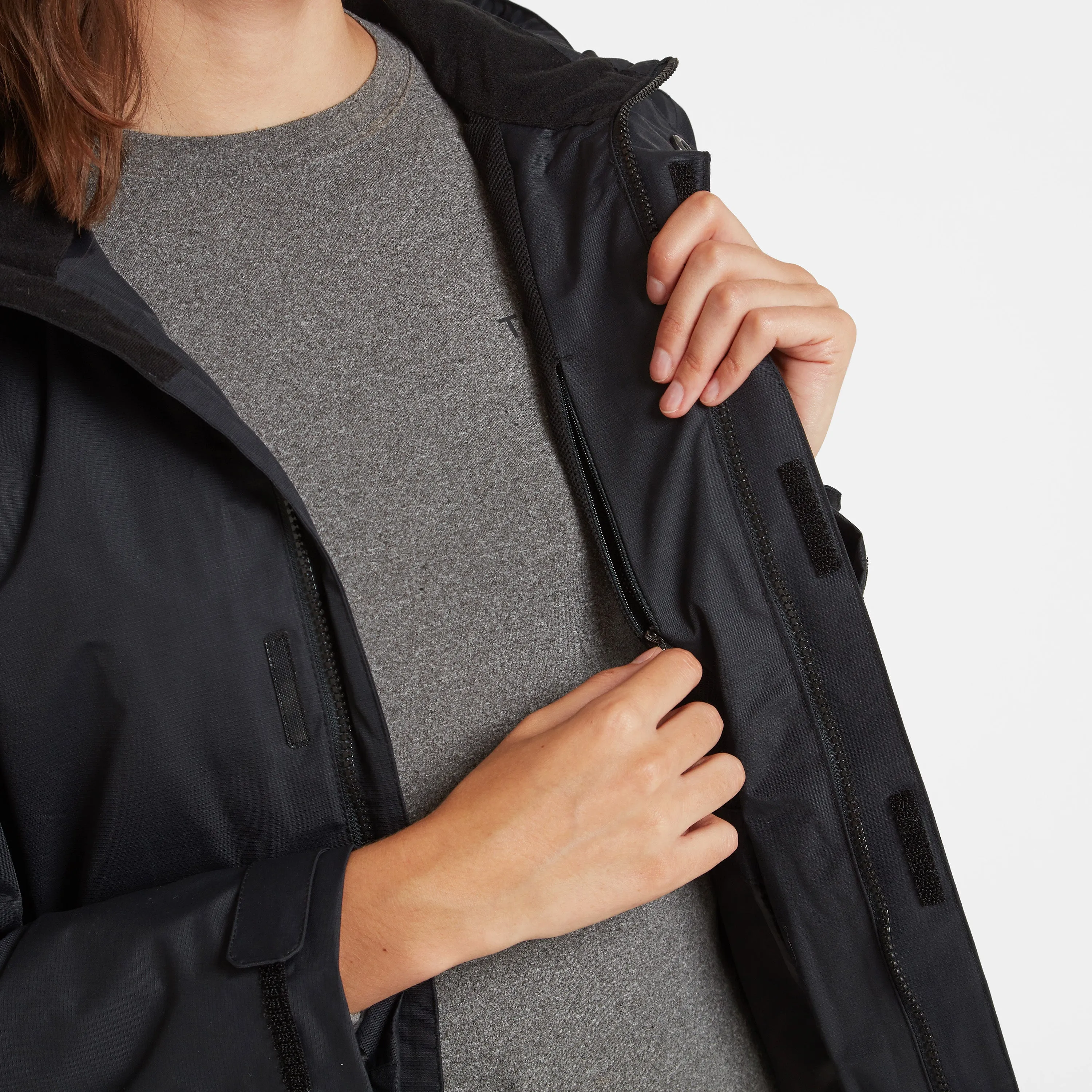 Airton Womens Waterproof Jacket - Black