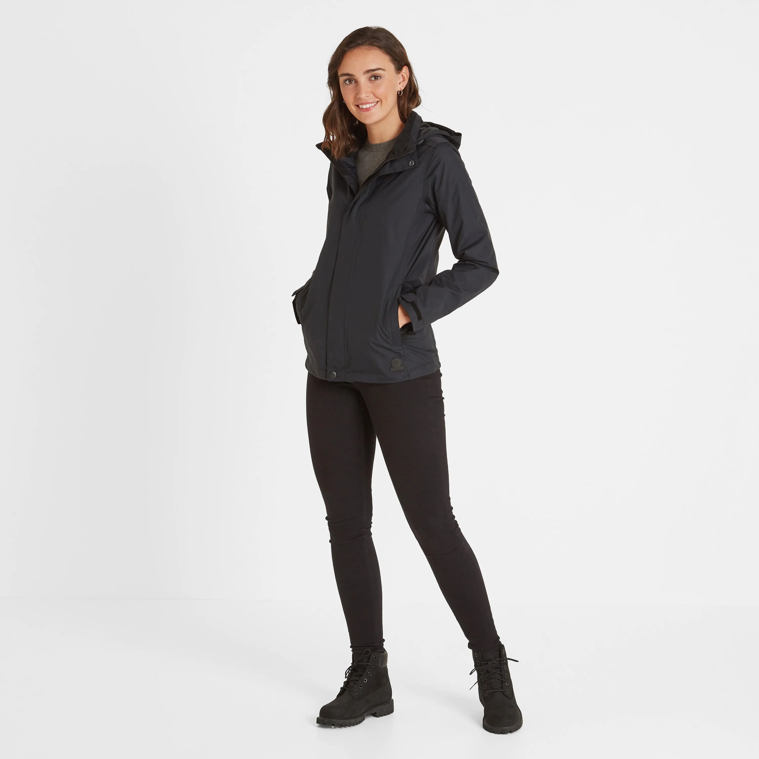 Airton Womens Waterproof Jacket - Black