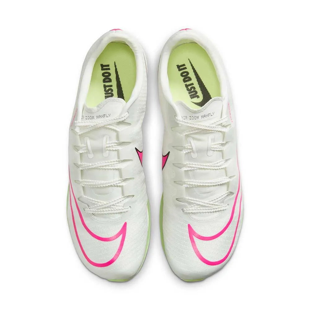 All Gender Nike Air Zoom Maxfly Track Spike - Sail/Light Lemon Twist/Guava Ice/Fierce Pink - Regular (D)