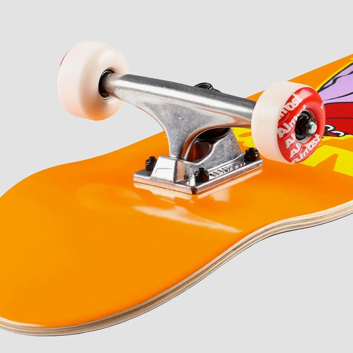 Almost Peace Out FP Skateboard Orange - 7.875