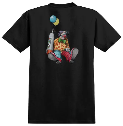 Anti Hero Skateboards Shirt Bozo Balloons Black