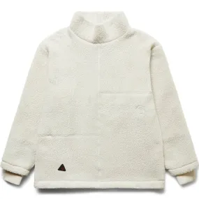 ARAL SEA RECYCLED SHERPA OVERSIZED PULLOVER FOG | Bodega