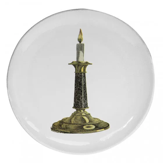 Astier de Villatte   Candleholder Dinner Plate