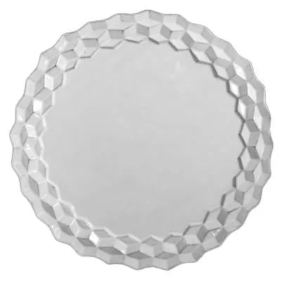 Astier de Villatte   Cube Large Dinner Plate