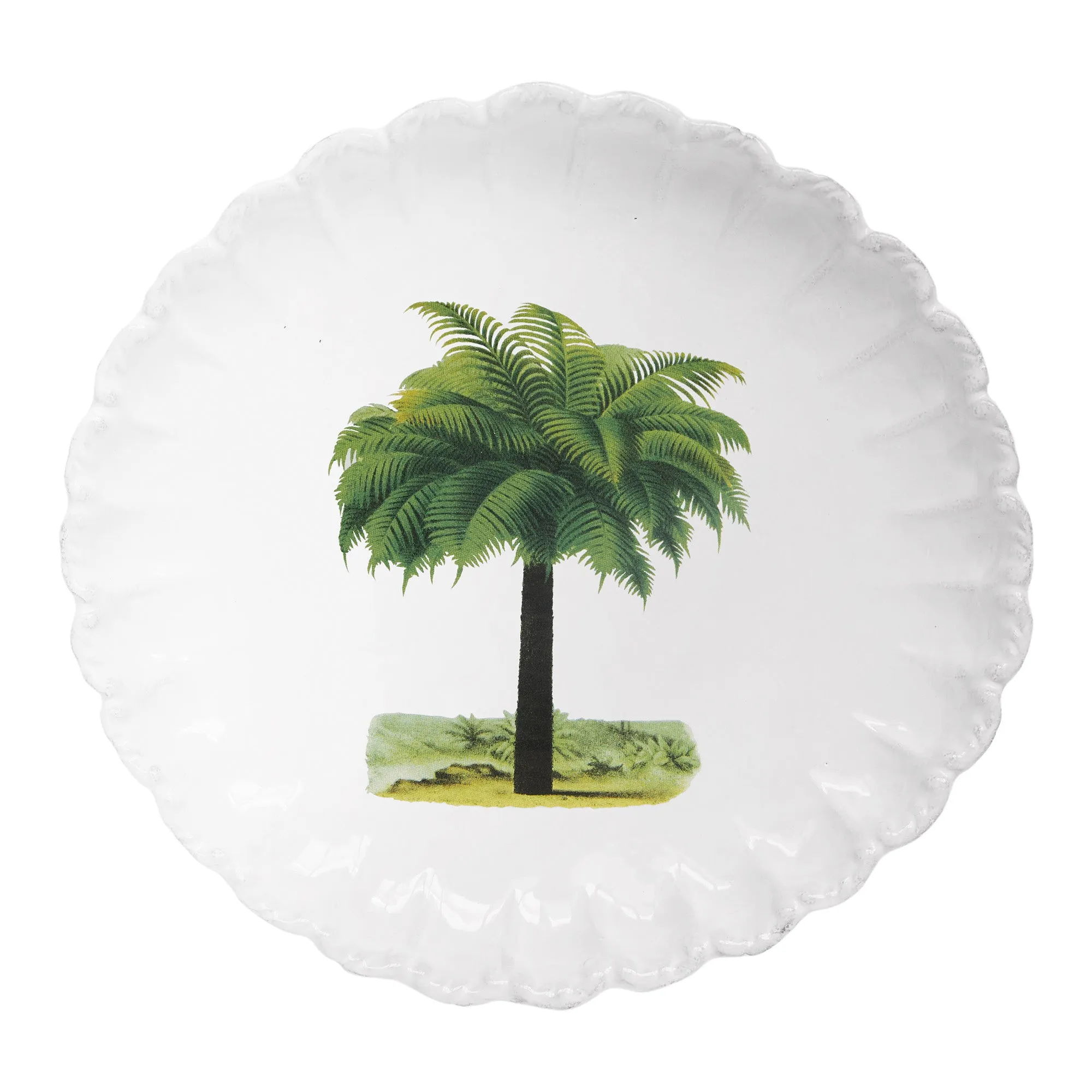 Astier de Villatte   Palm Tree Plate