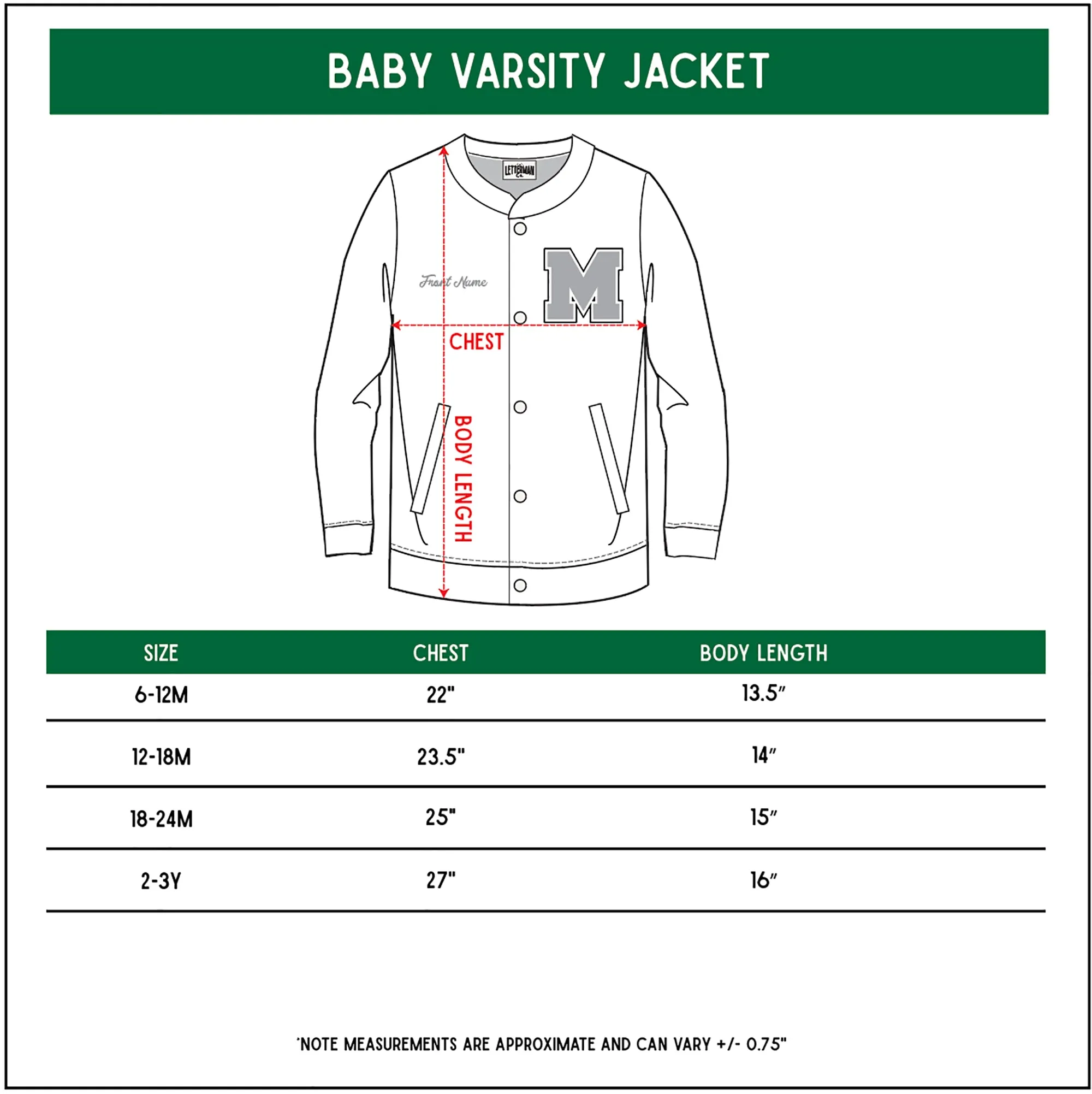 Baby Sweatshirt Varsity Jacket GREY MARL