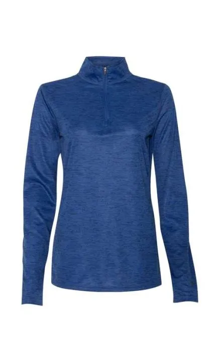 Badger 4173 Women's Tonal Blend Quarter-Zip Pullover