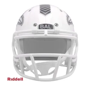 Baltimore Ravens 2024 Salute To Service Riddell Speed Mini Helmet