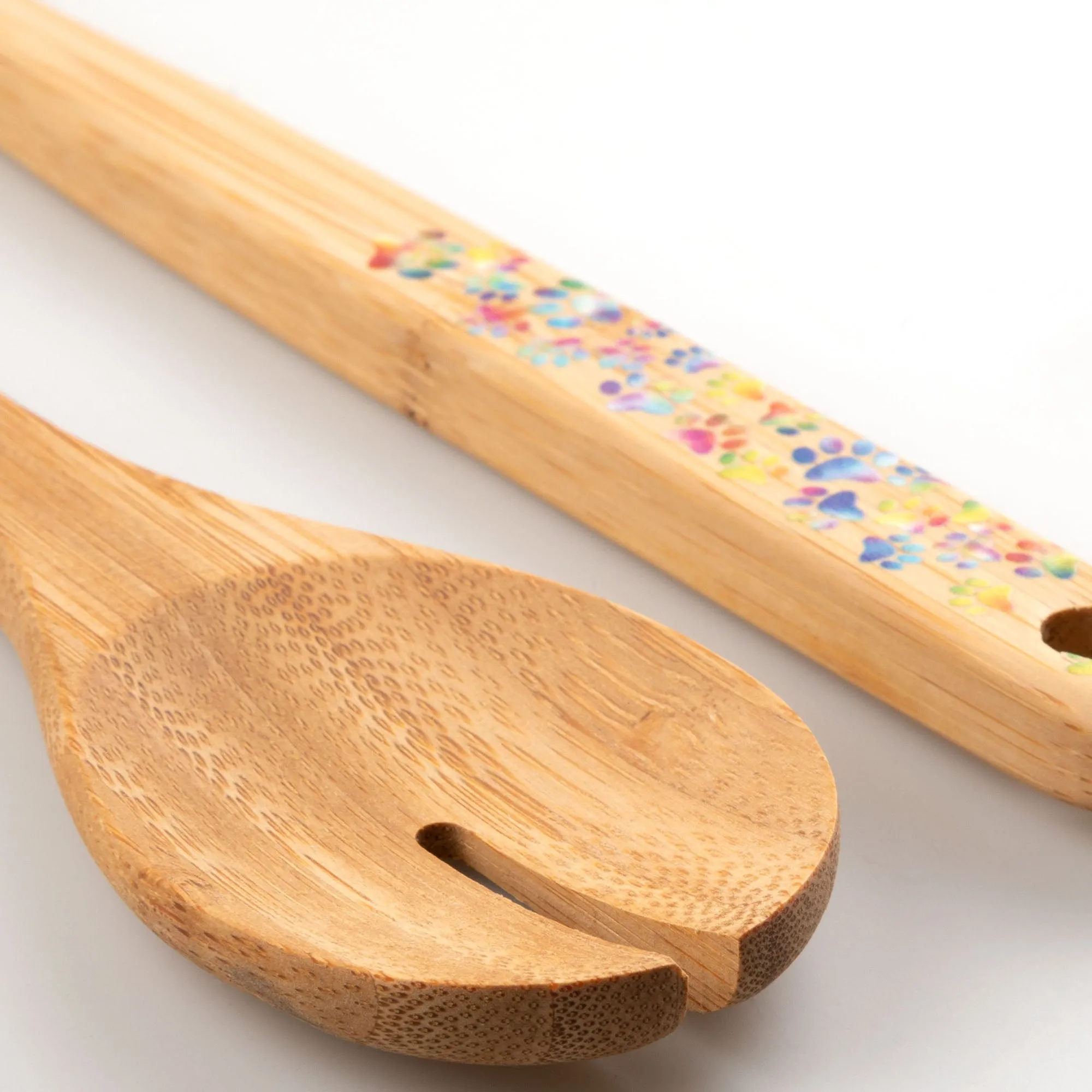 Bamboo Serving Spoon Set - Set of 2