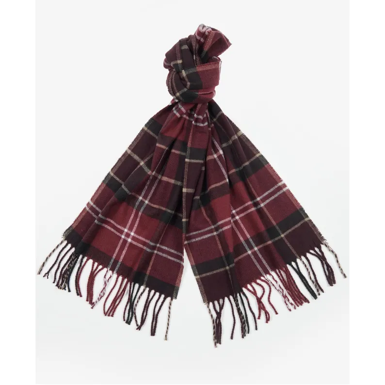 Barbour Galingale Tartan Scarf Red USC0300RE98