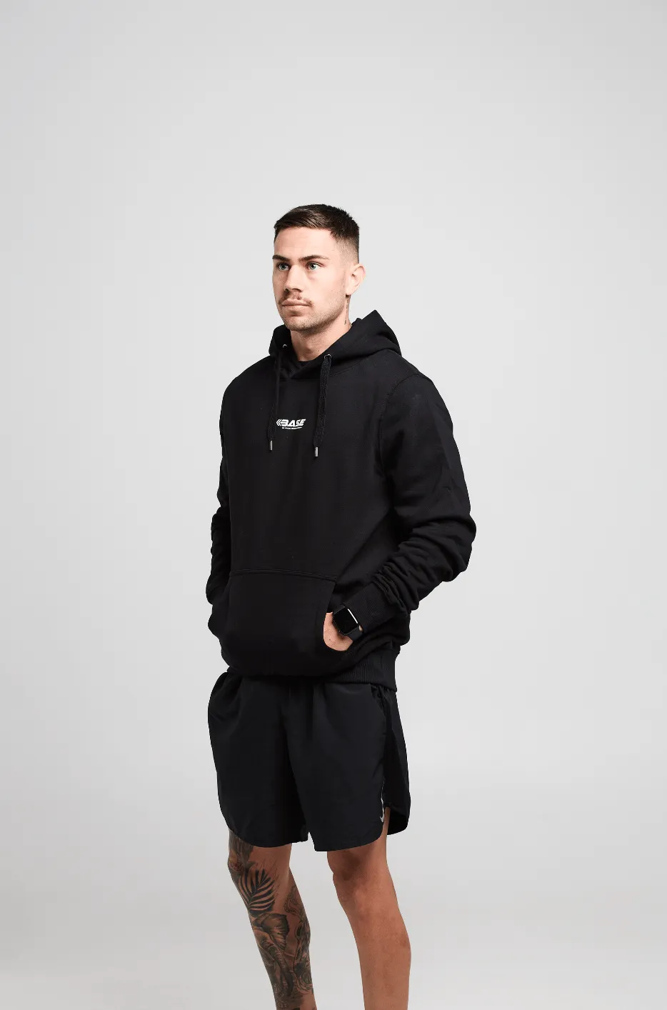 Base Organic Hoodie - Black