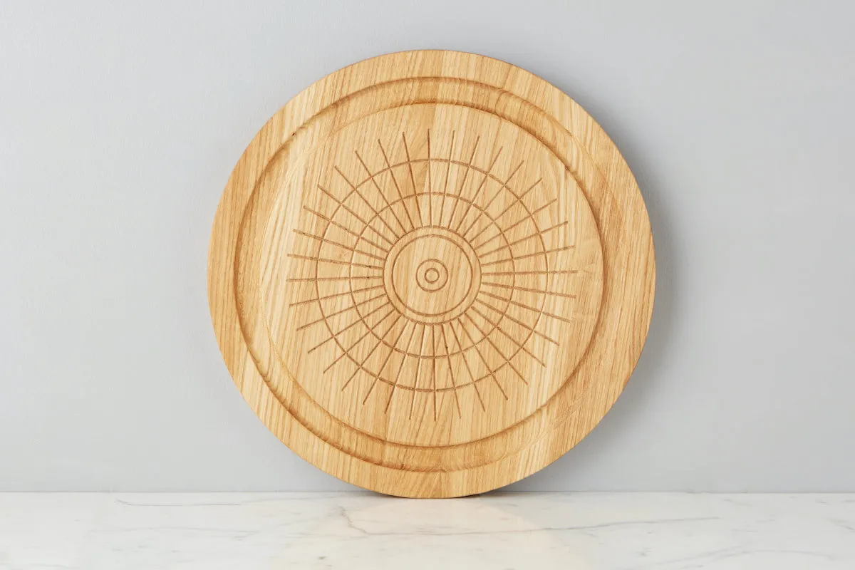 Biarritz Wauwinet Round Cutting Board | Natural