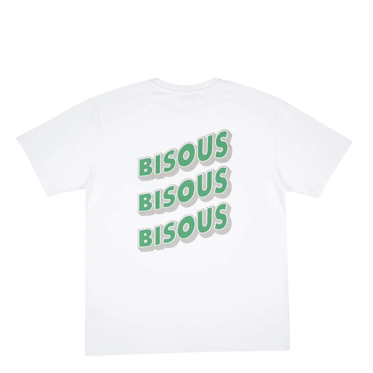 Bisous Skateboards - Sonics T-Shirt - White-