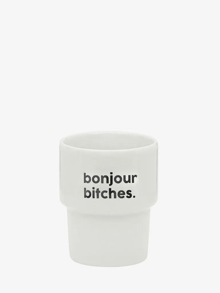 Bonjour bitches mug