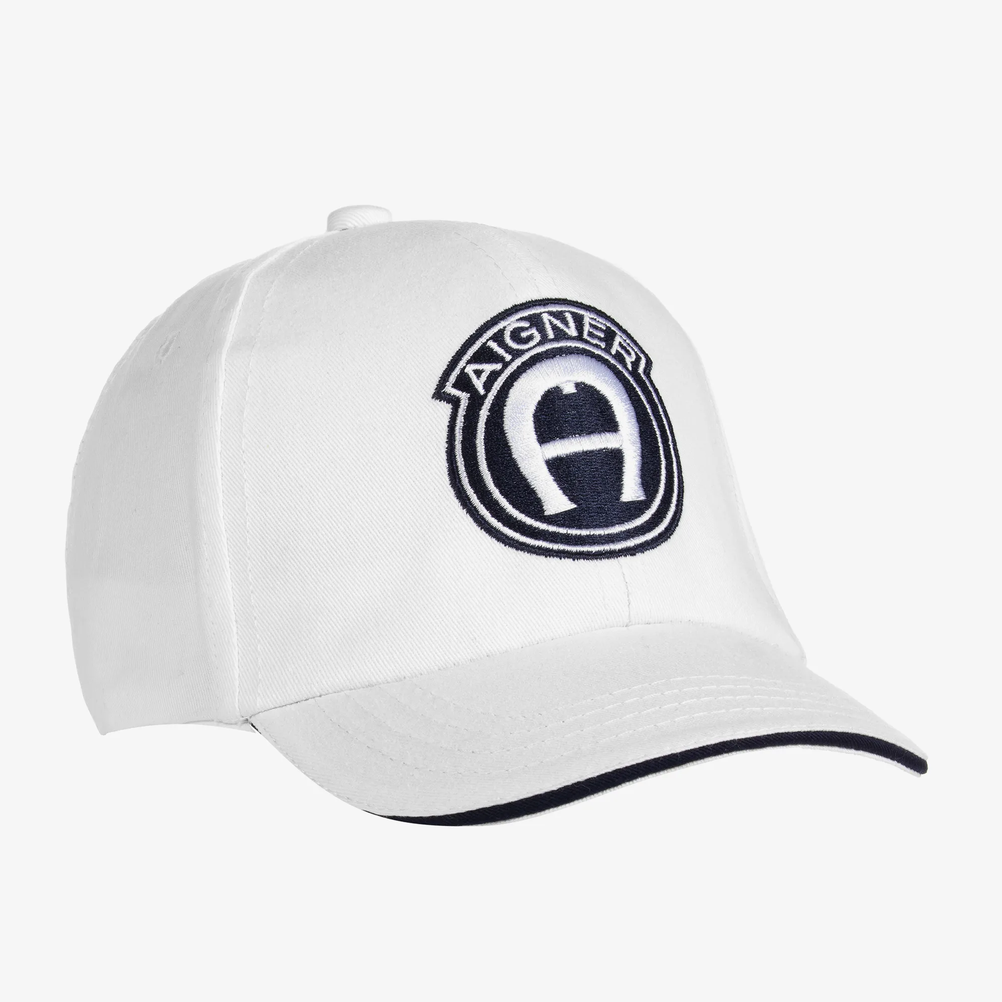 Boys White Cotton Cap