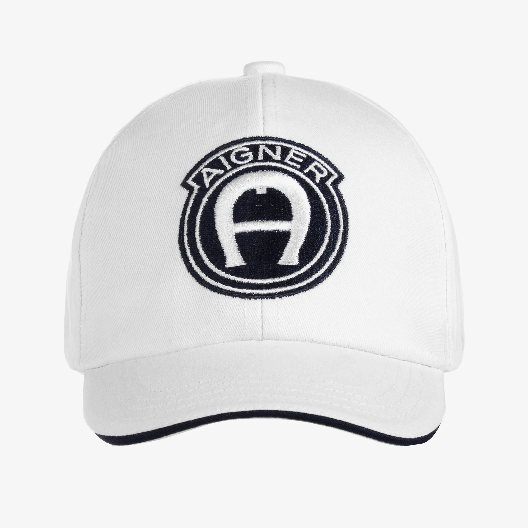 Boys White Cotton Cap