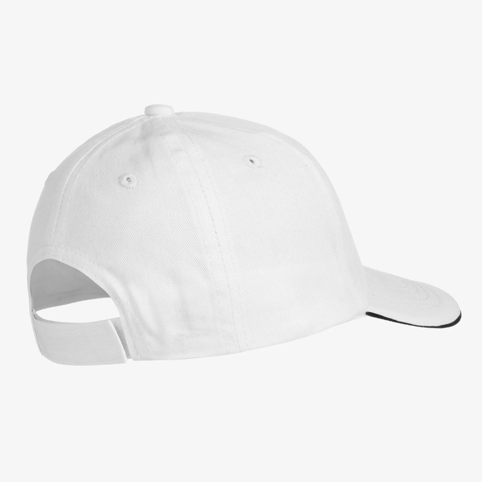 Boys White Cotton Cap