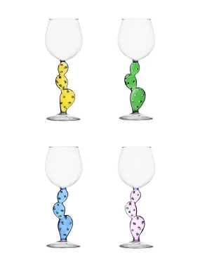 Cactus wine glass, Desert Plants Collection