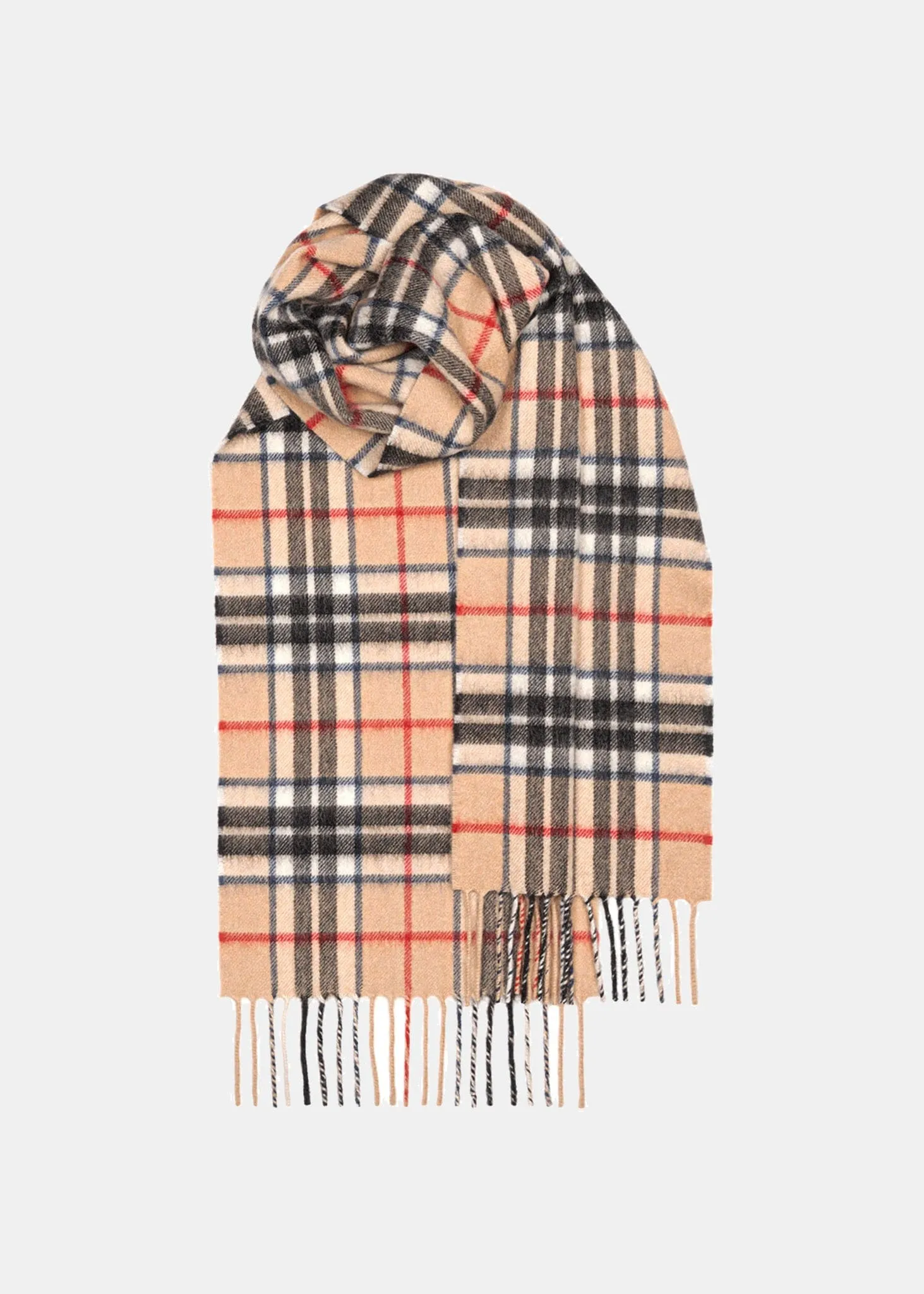 Cashmere Scarf Camel Thomson