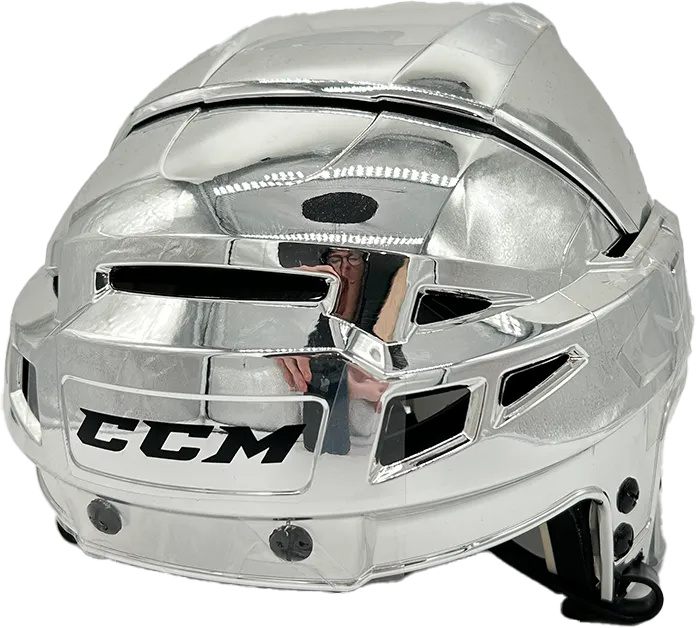 CCM V08 - Hockey Helmet (Chrome)