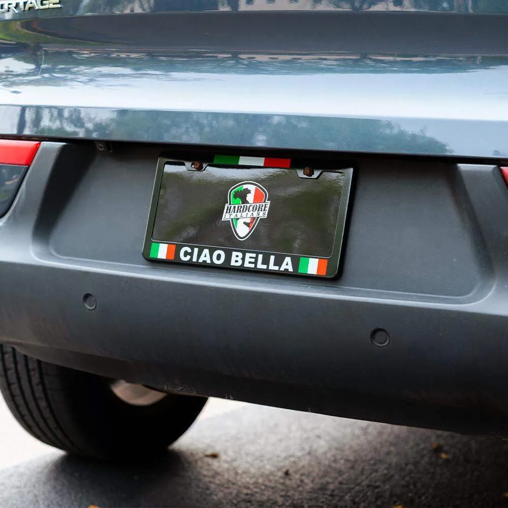 Ciao Bella License Plate Frame