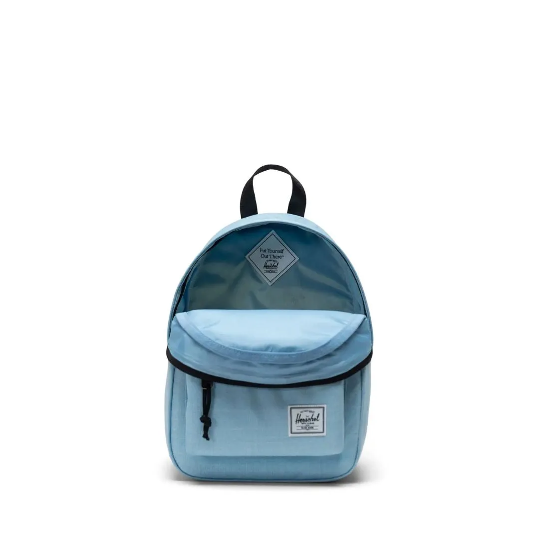 Classic Backpack Mini (Blue Bell Crosshatch)