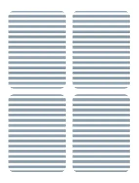 Coastal Stripes Placemats (Set of 4)