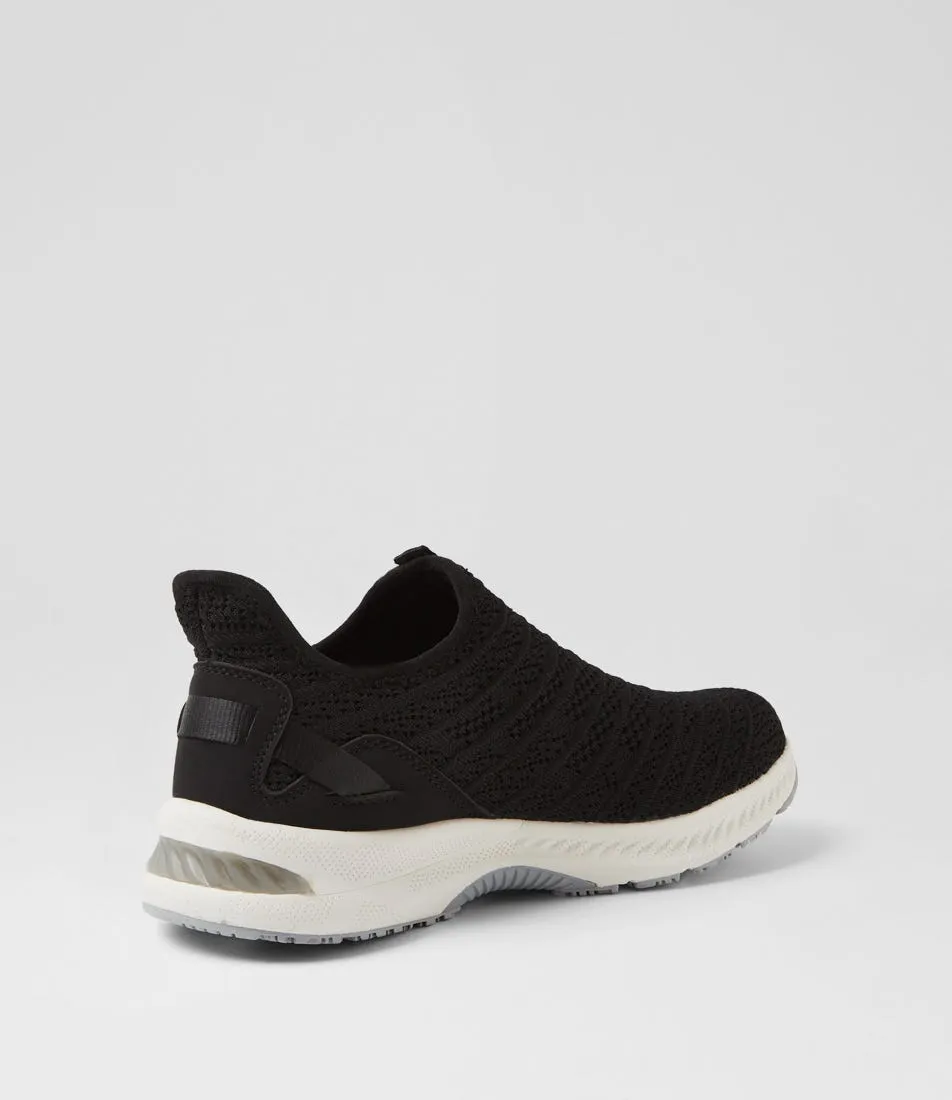 COLORADO Calibure Black Knit Sneakers