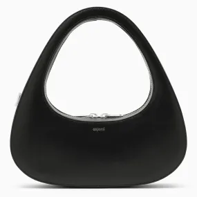 Coperni    Coperni Black Leather Swipe Bag