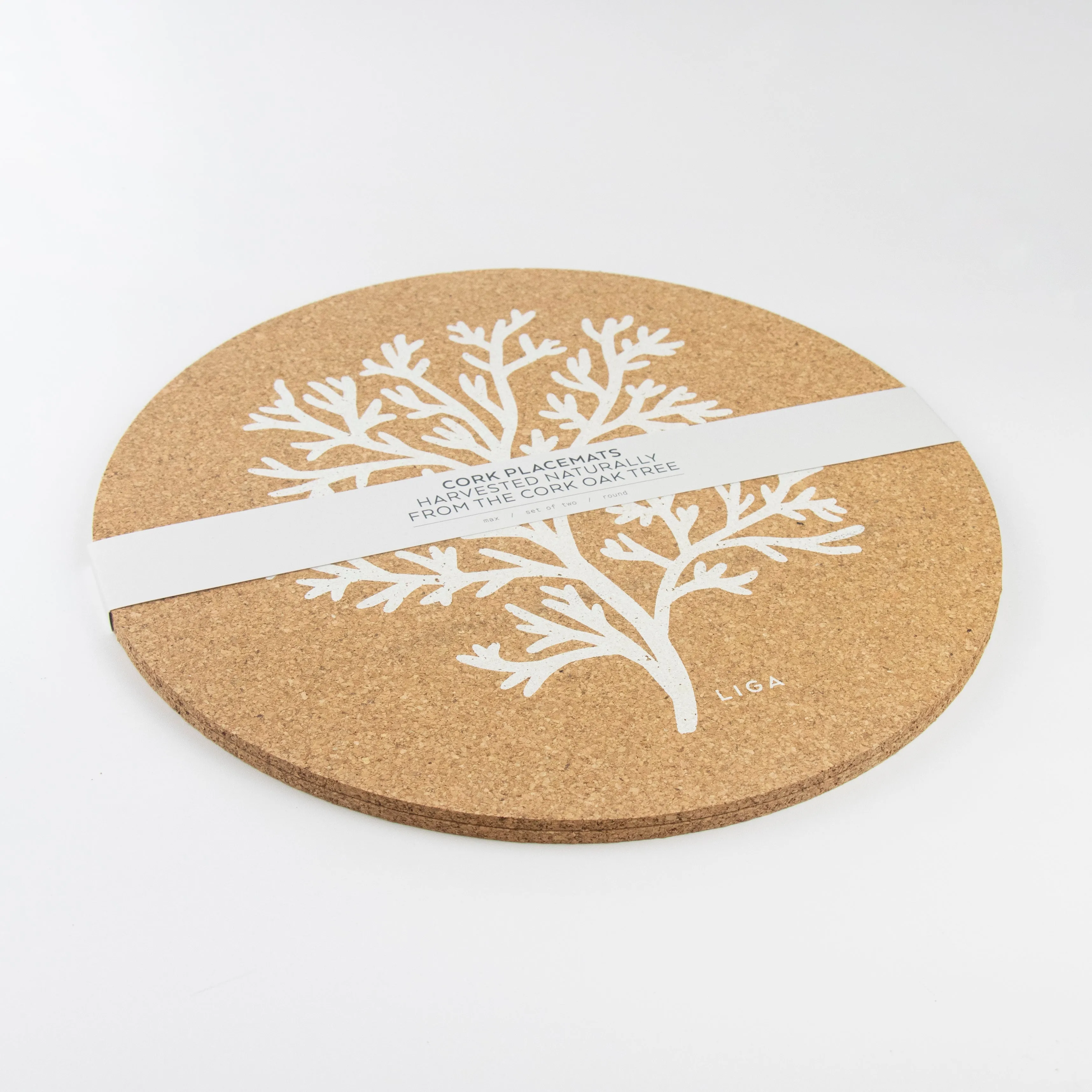 Cork Max Placemats | Coral