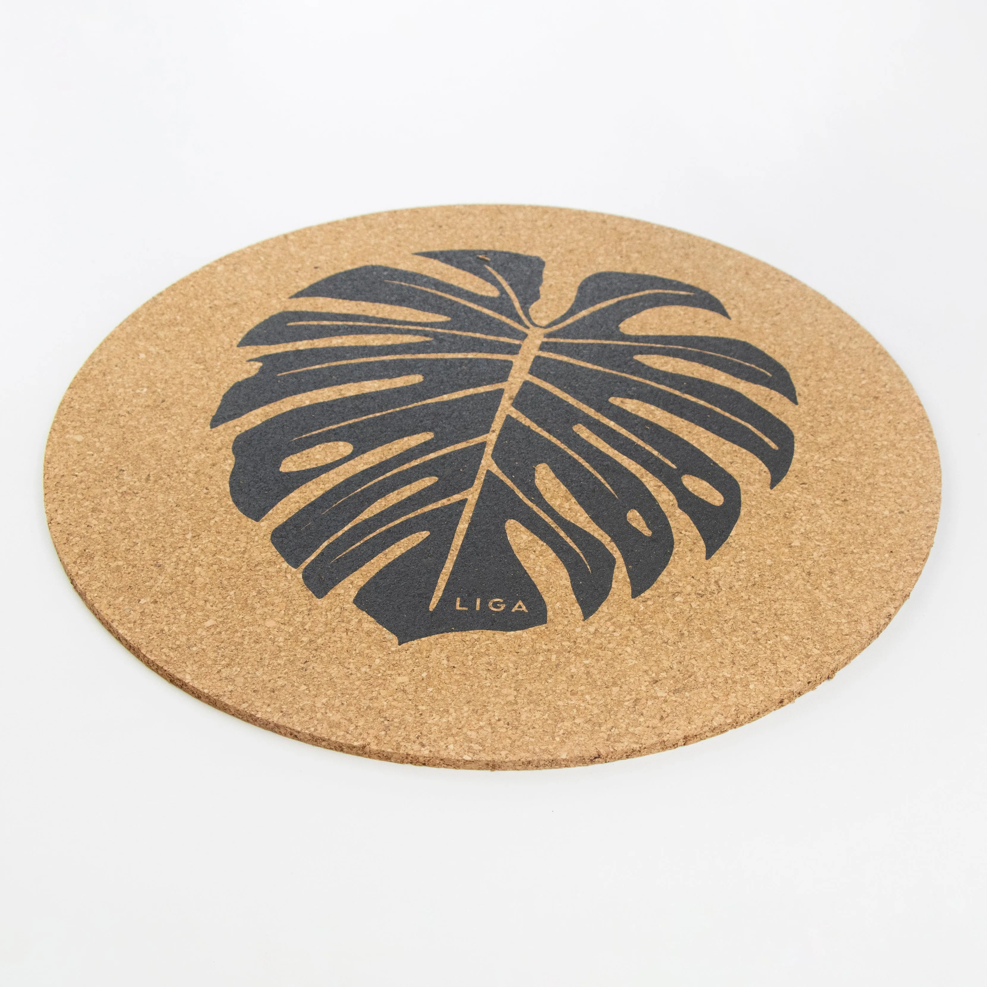 Cork Max Placemats | Monstera