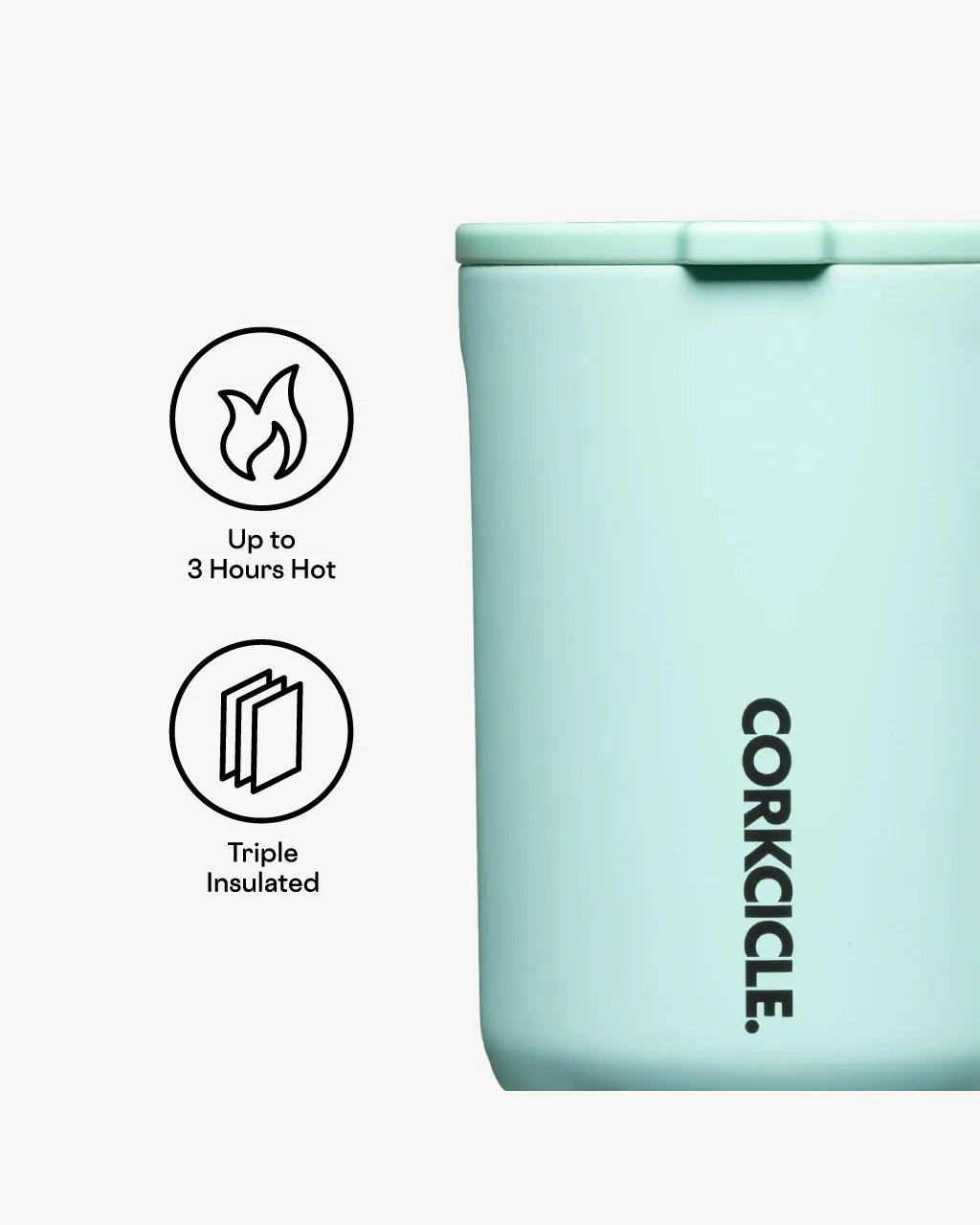 Corkcicle Neon Lights Coffee Mug