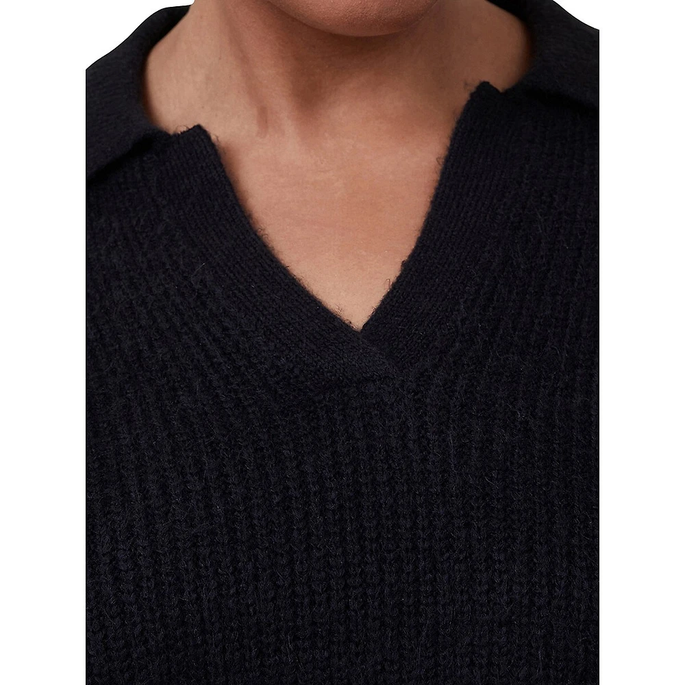 Cotton On Blondie Johnny-Collar Ribbed Pullover