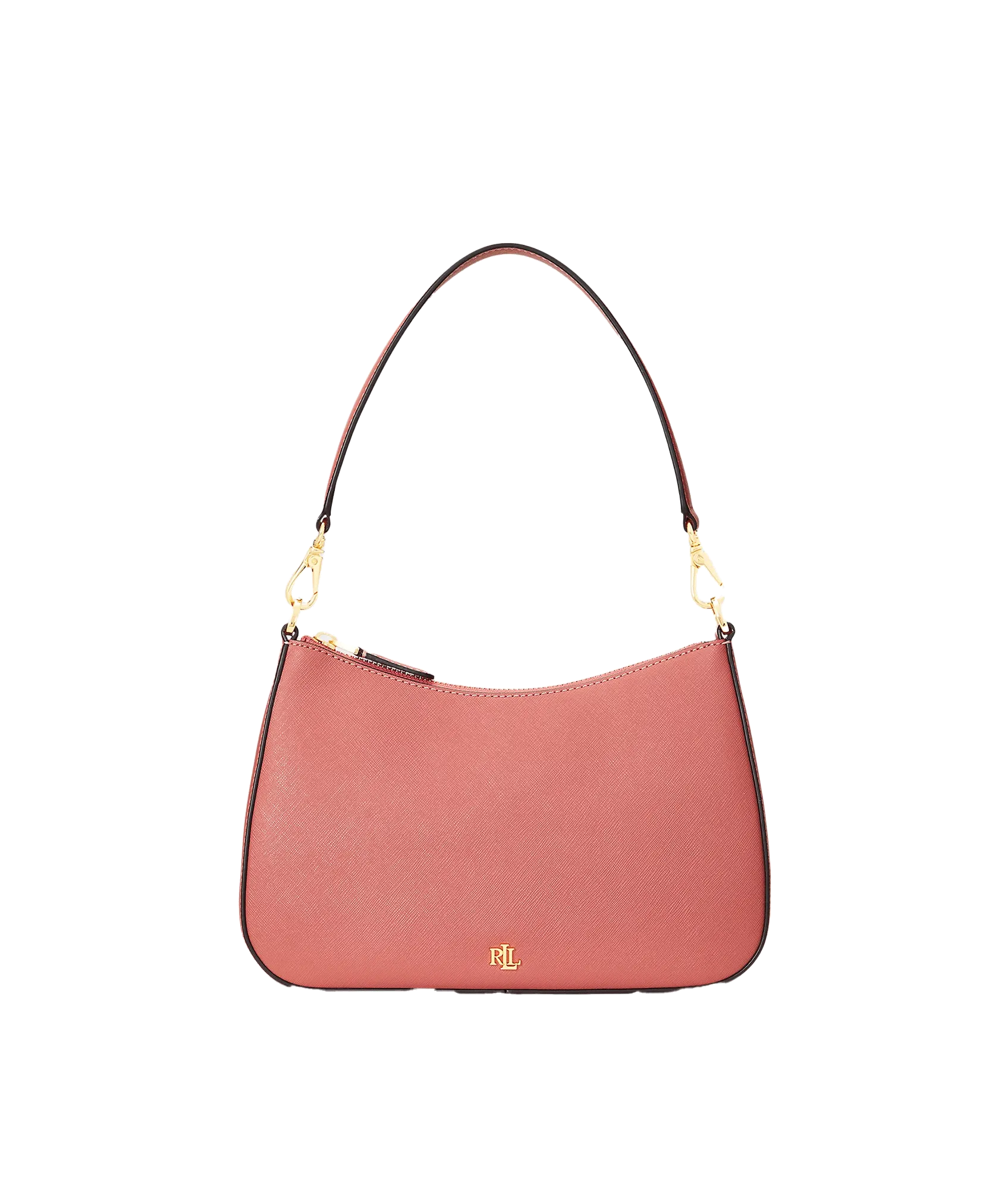 Crosshatch Leather Medium Danni Bag - Pink