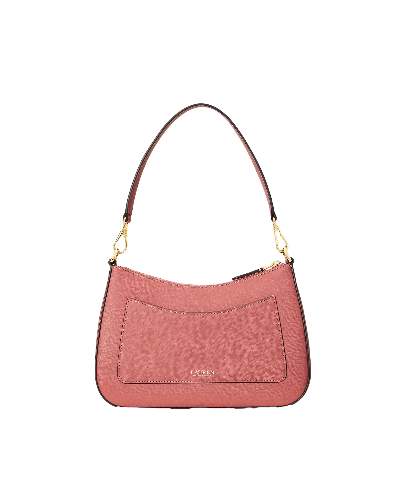 Crosshatch Leather Medium Danni Bag - Pink