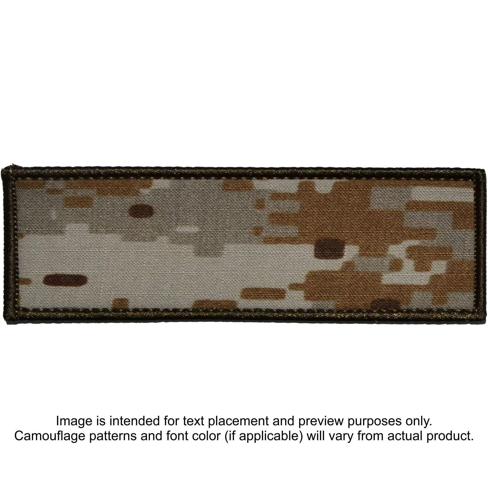 Custom Plate Carrier Text Patch - 2x6