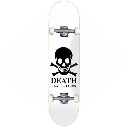 Death Skateboards OG Skull White Complete Skateboard 8