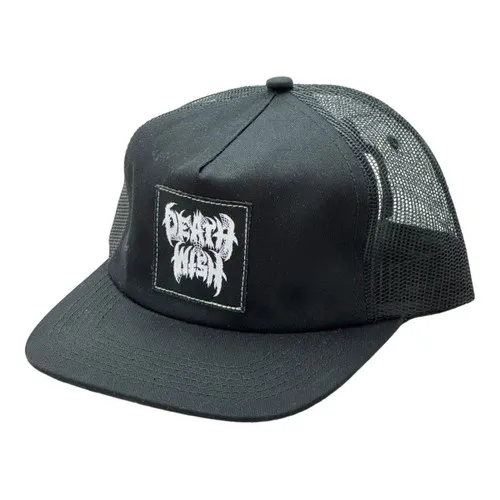 Deathwish Skateboards Hat Nightrider Snapback Mesh Trucker Black