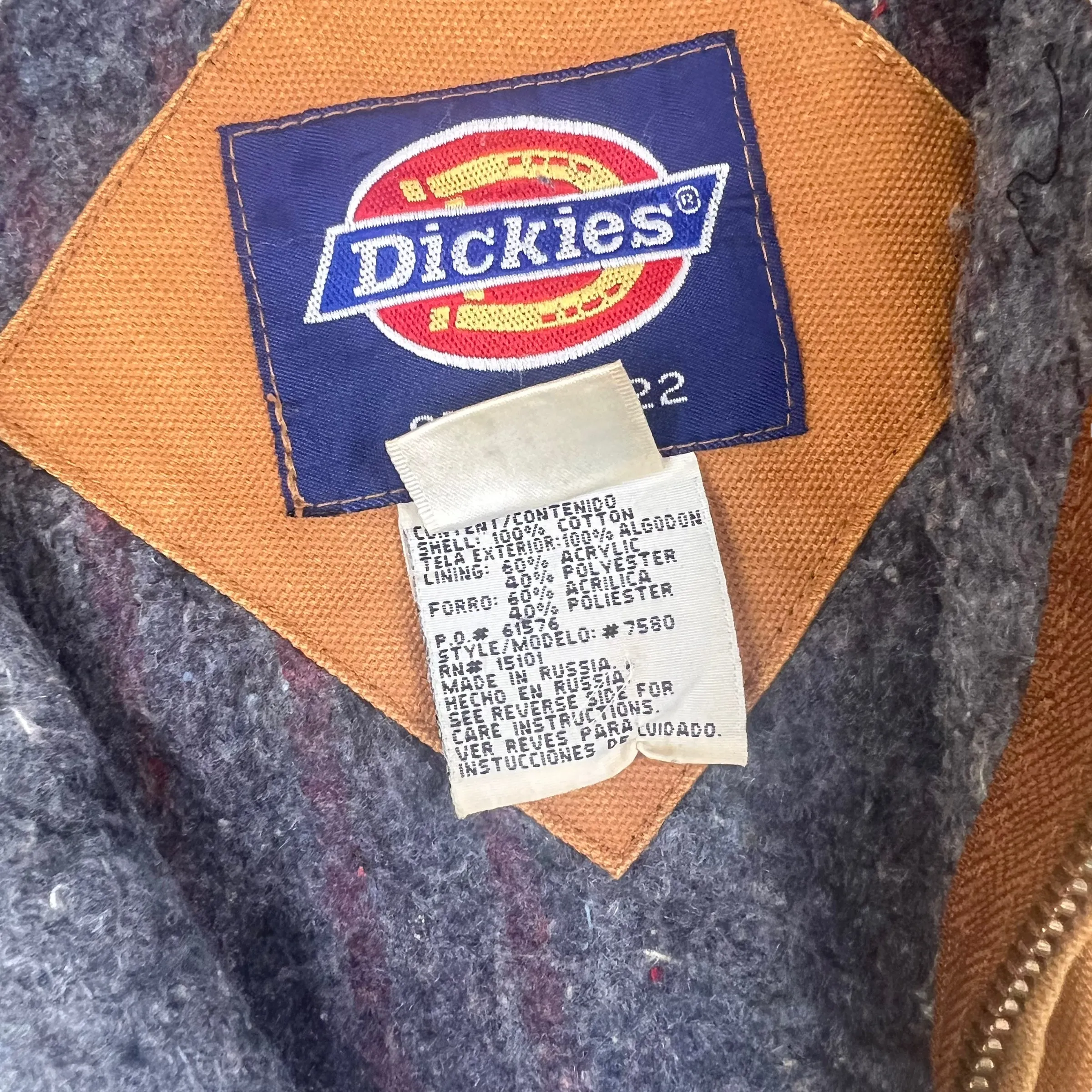 Dickies Beige Corduroy Collared Detroit Jacket