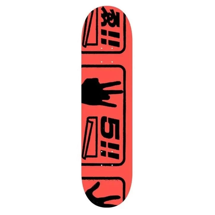 Evisen Skateboards Last 5 Skateboard Deck 8.125