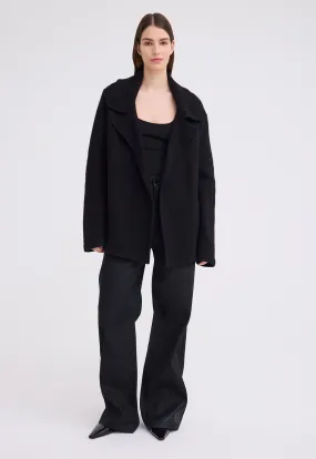 Fenway Wool Jacket in Black