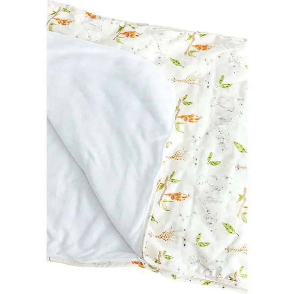 Fort Weekend The Safari Party Sleeping Bag, White & Multicolors