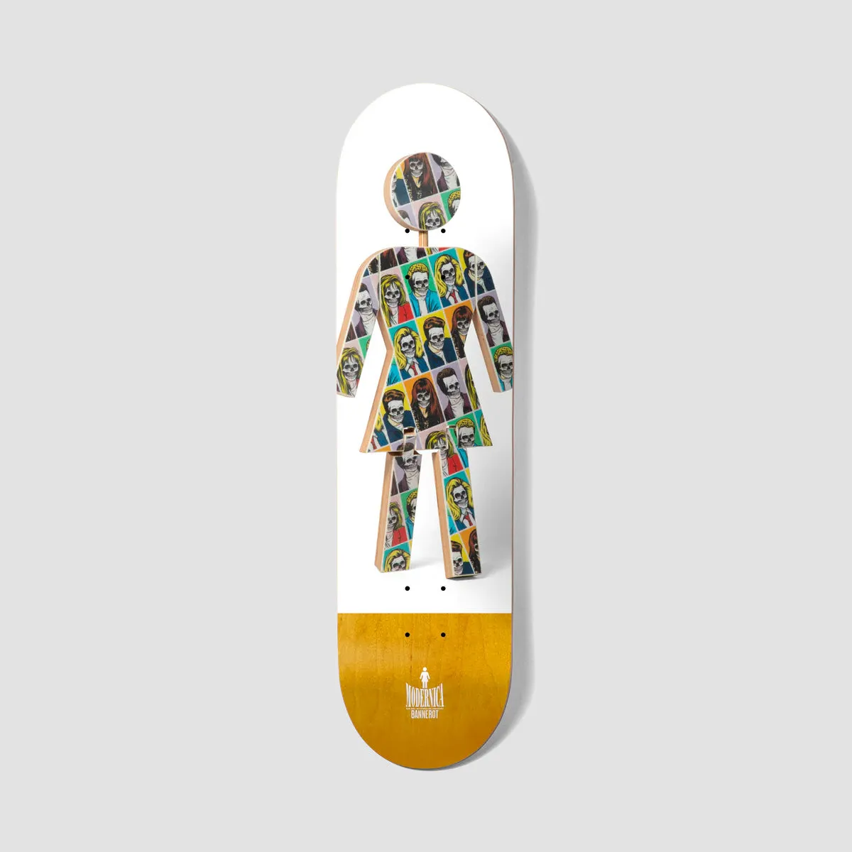 Girl Modernica OG Bannerot Skateboard Deck - 8.25