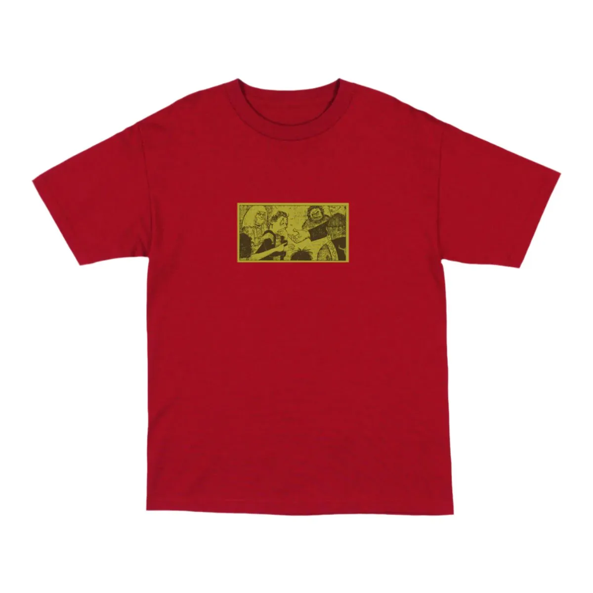 GLUE SKATEBOARDS PROMISE TEE RED