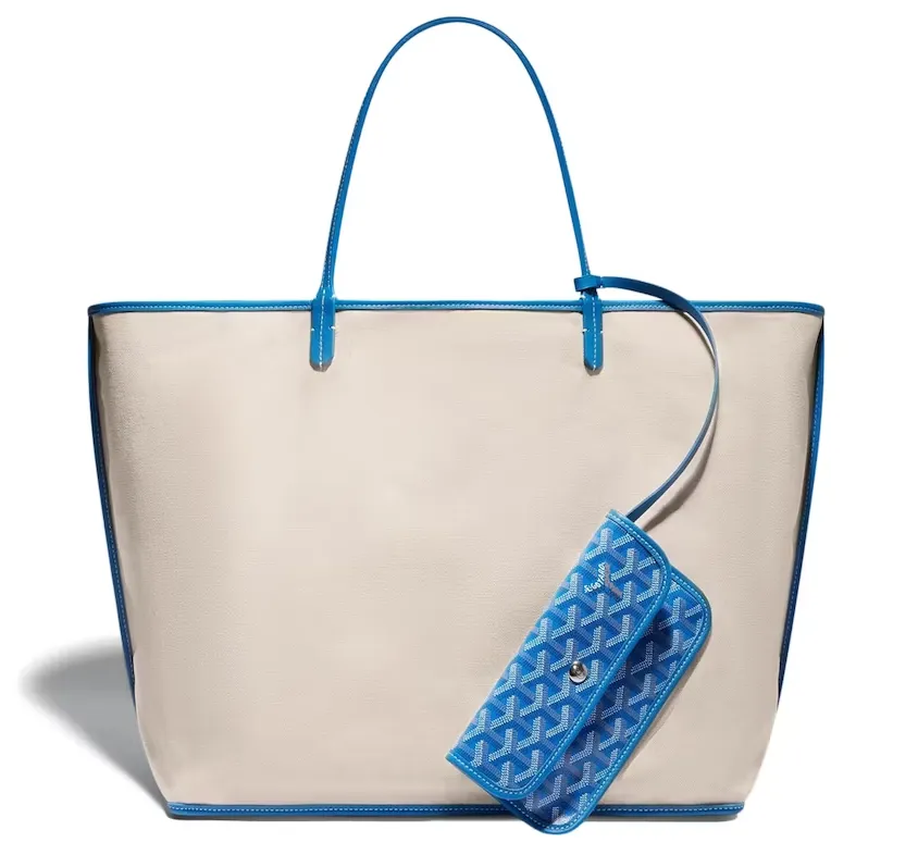 Goyard Saint Louis Tote GM Sky Blue