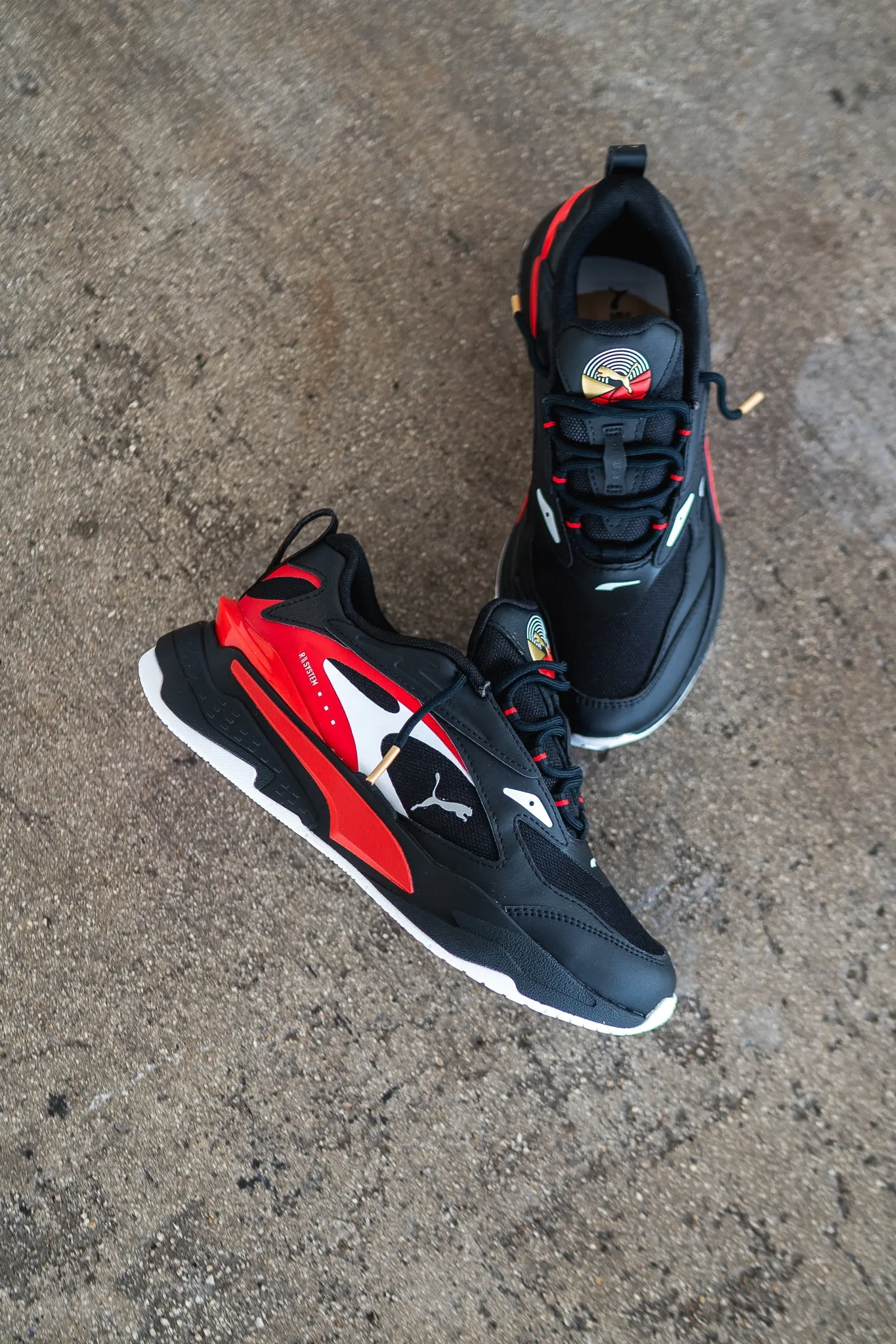 GRADESCHOOL Puma RS-Fast AS Jr (Black/Red)