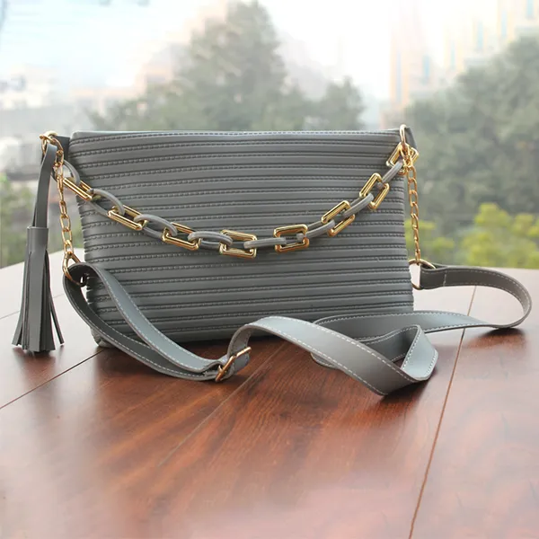 Grey Shoulder Bag for women